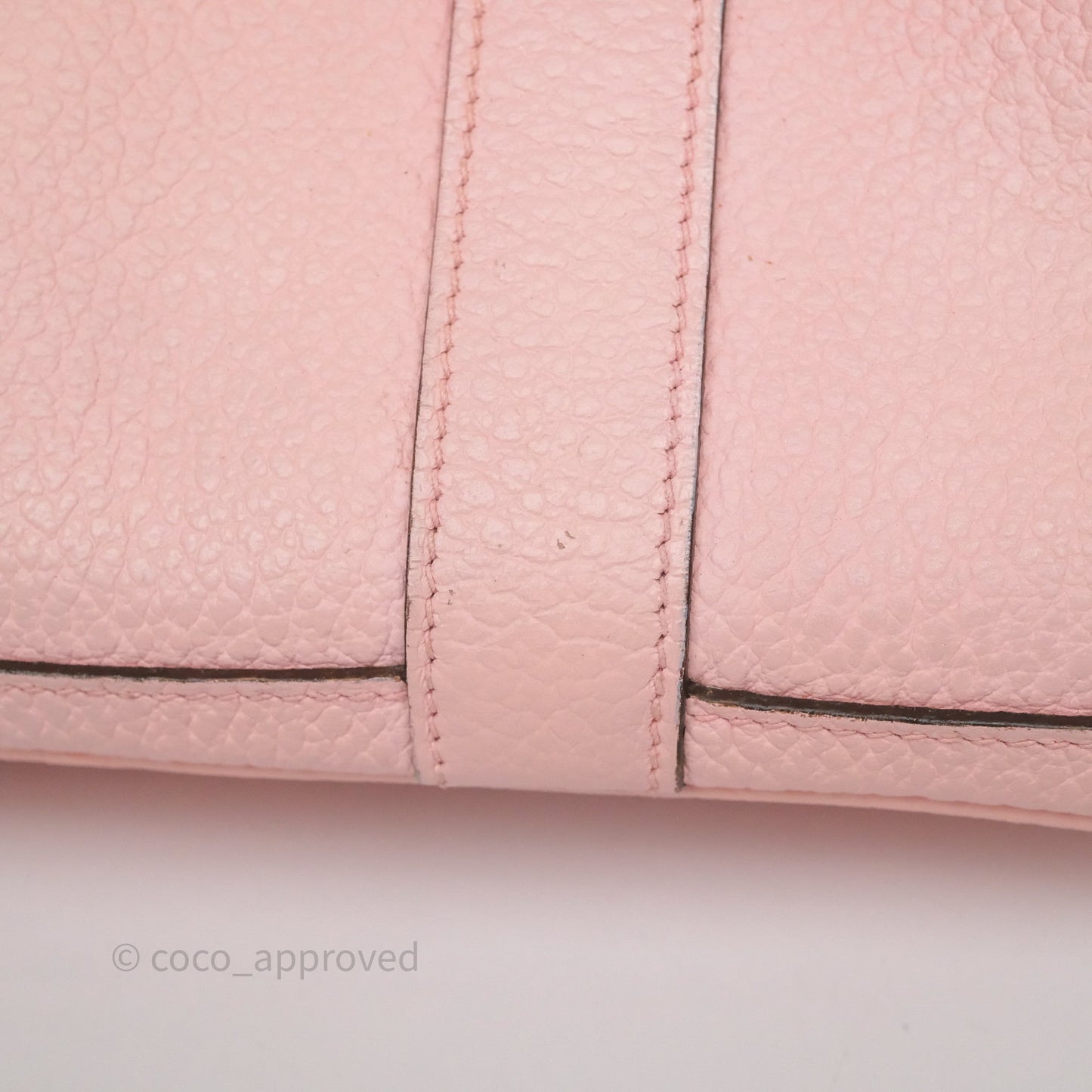 Hermes Garden Party 30 Rose Sakura 3Q Palladium Hardware