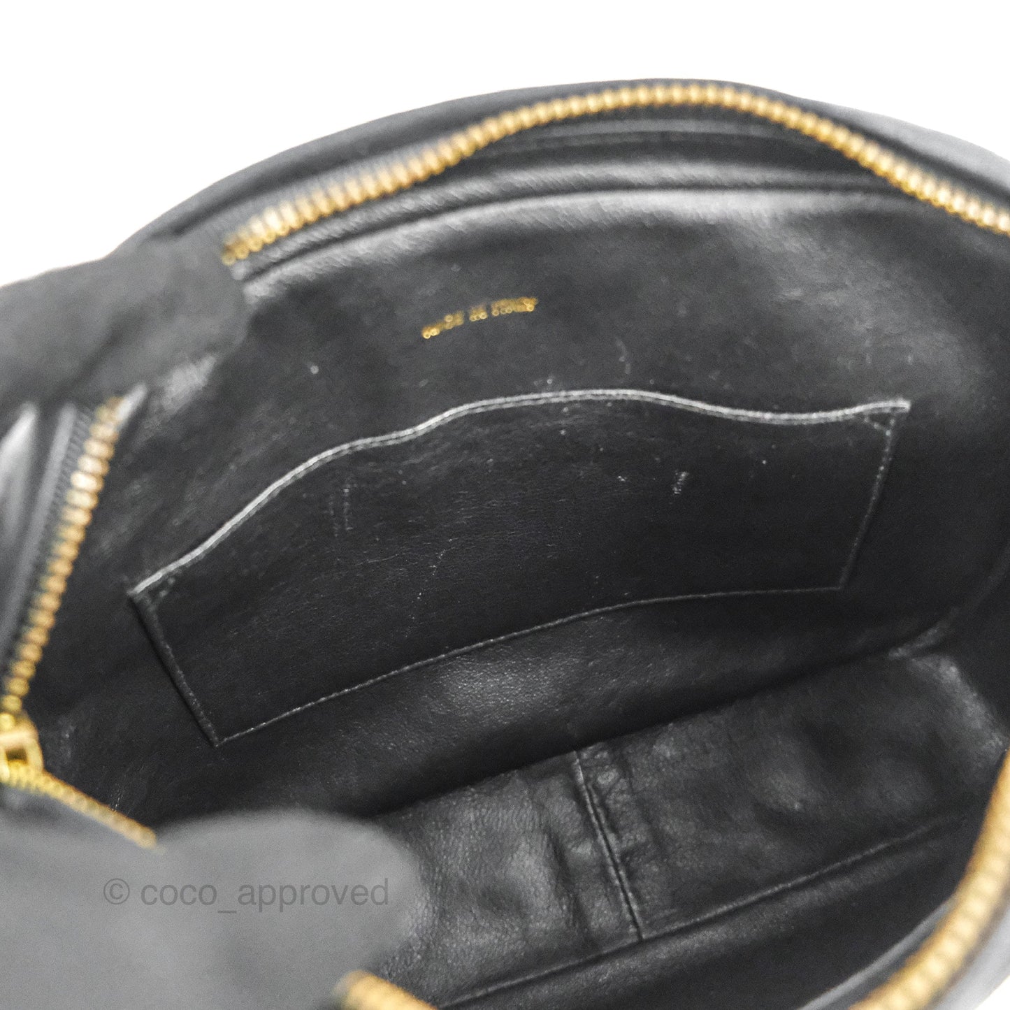 Chanel Vintage Camera Bag Black Lambskin 24K Gold Hardware
