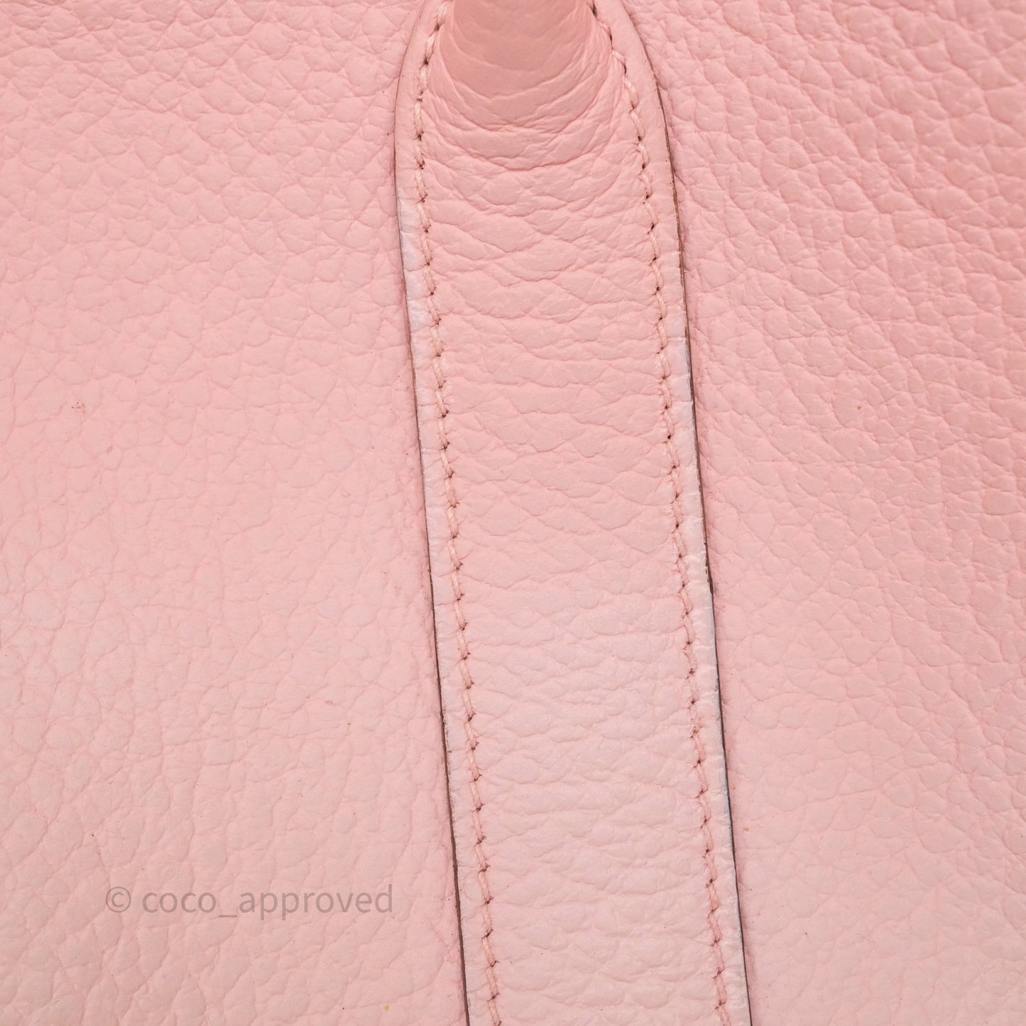 Hermes Garden Party 30 Rose Sakura 3Q Palladium Hardware