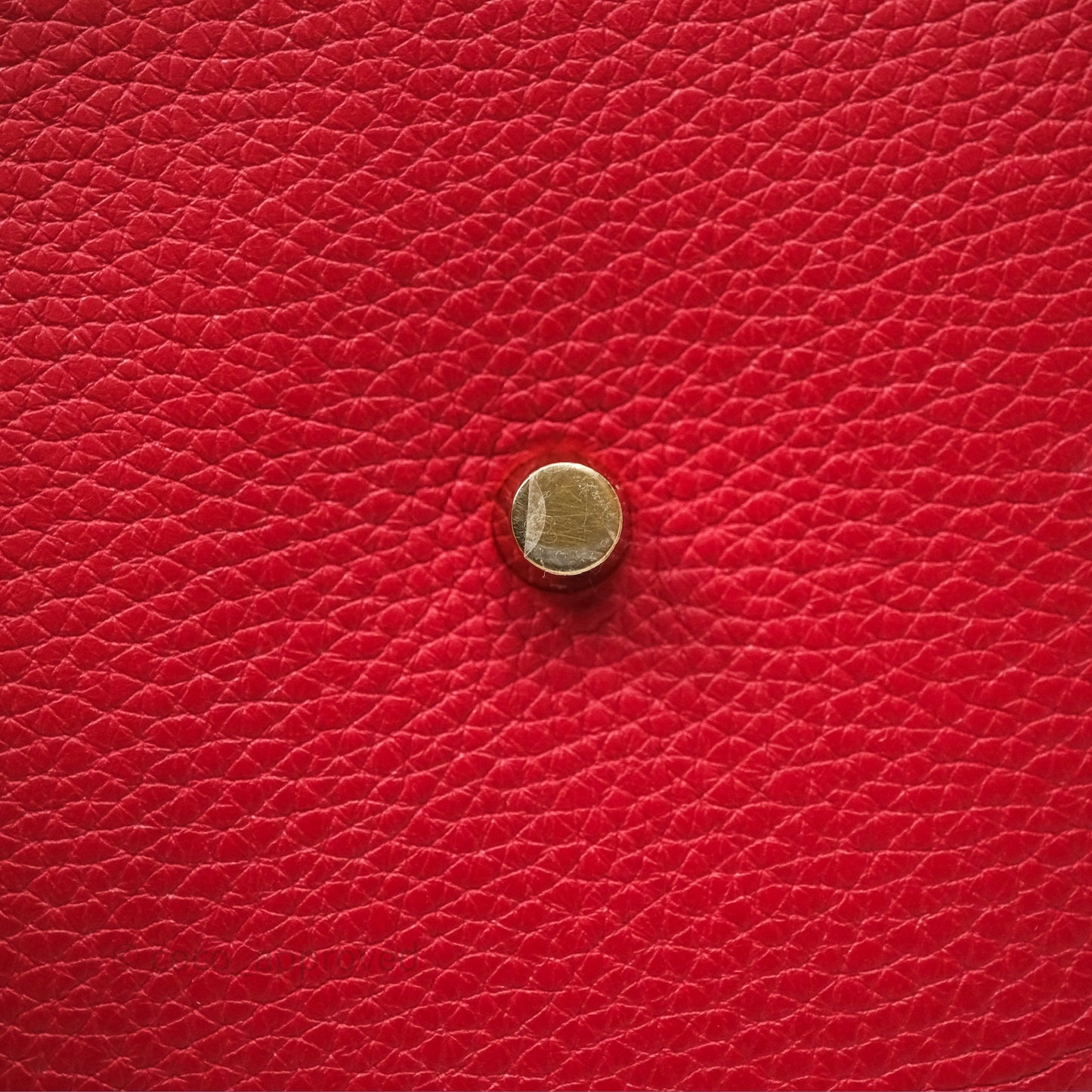 Hermes Lindy 26 Rouge Casaque Q5 Clemence Gold Hardware