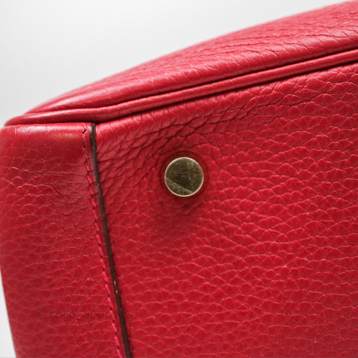 Hermes Lindy 26 Rouge Casaque Q5 Clemence Gold Hardware