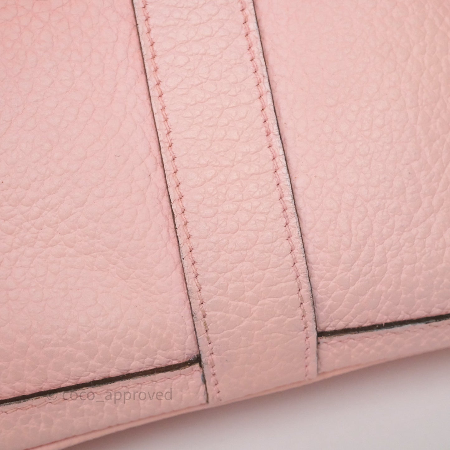 Hermes Garden Party 30 Rose Sakura 3Q Palladium Hardware