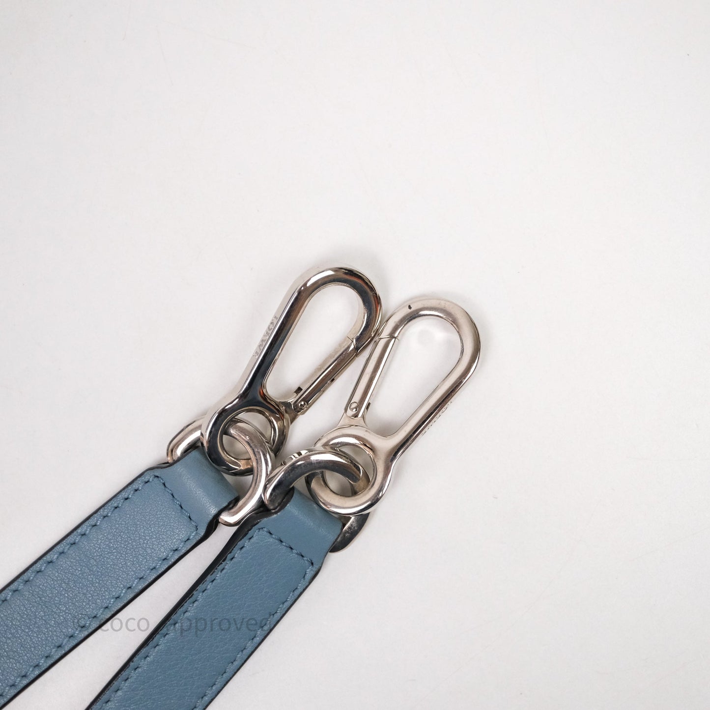 Loewe Small Puzzle Bag Stone Blue Calfskin