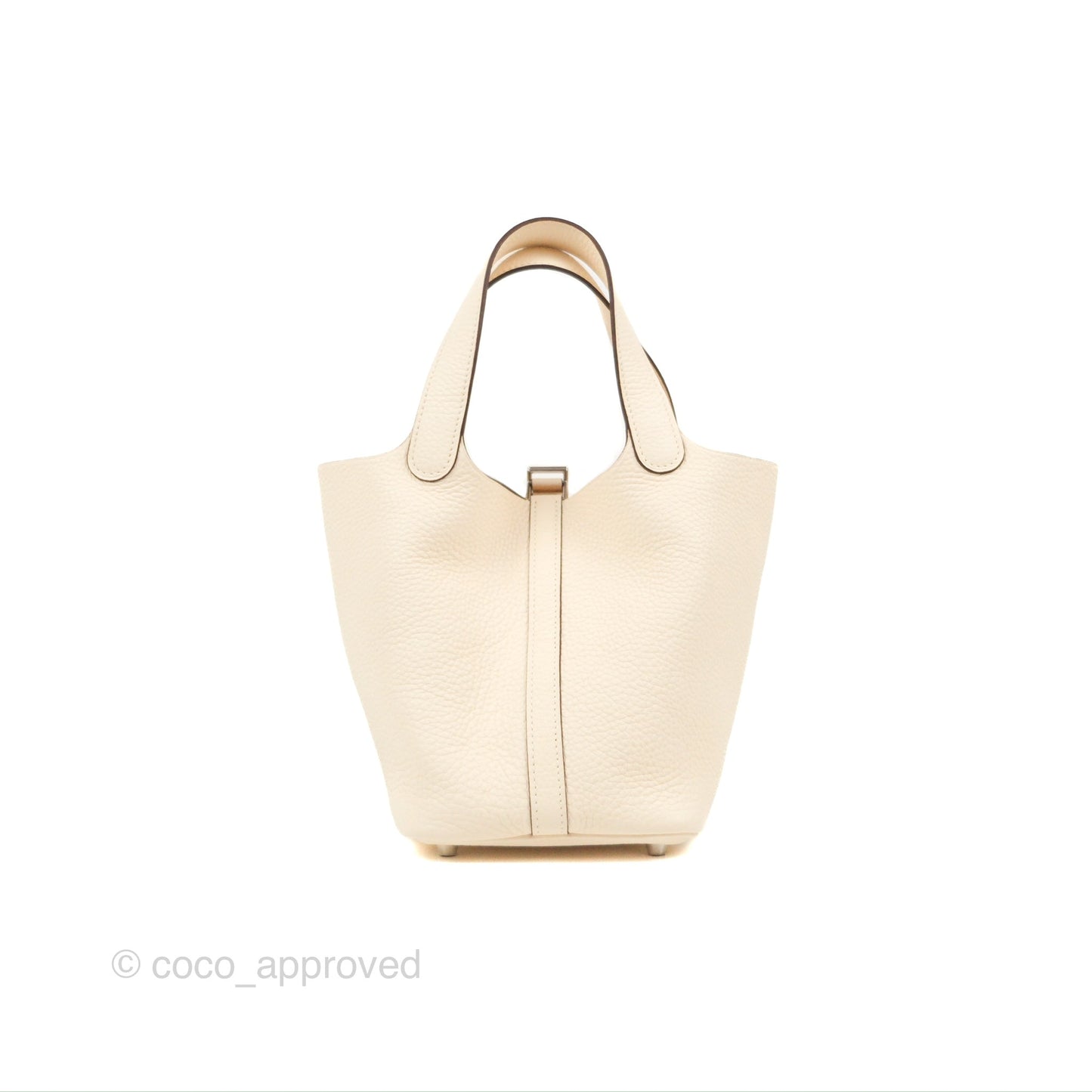Hermès Picotin 18 Clemence Nata Palladium Hardware
