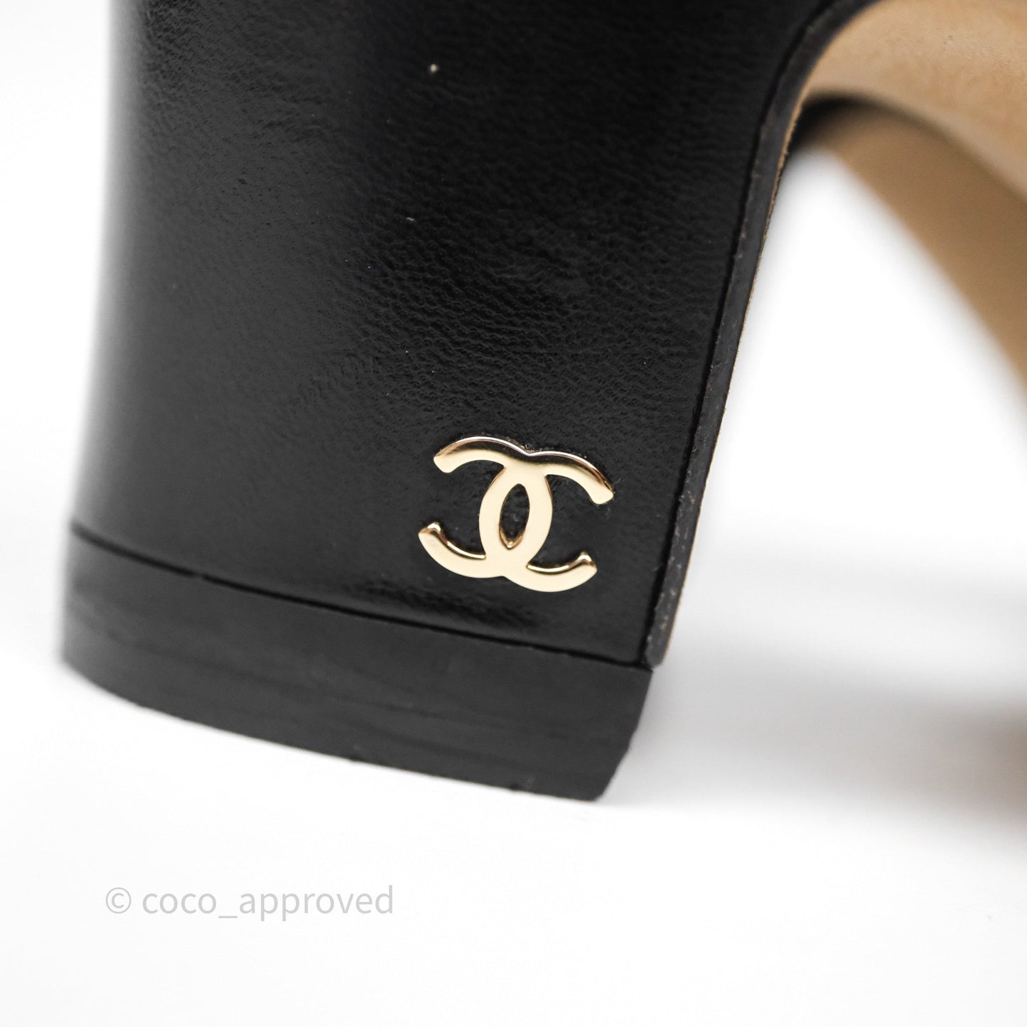 Chanel Slingbacks Black/ Beige Size 36