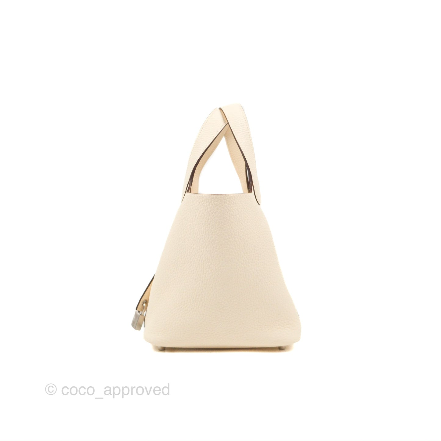 Hermès Picotin 18 Clemence Nata Palladium Hardware
