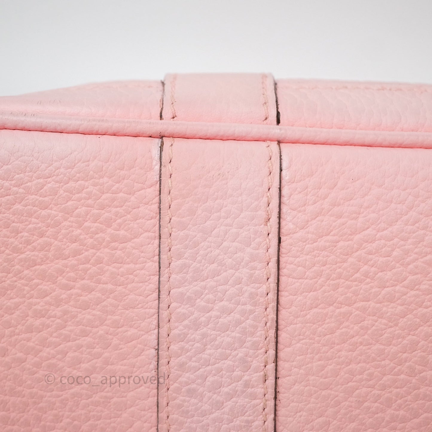 Hermes Garden Party 30 Rose Sakura 3Q Palladium Hardware