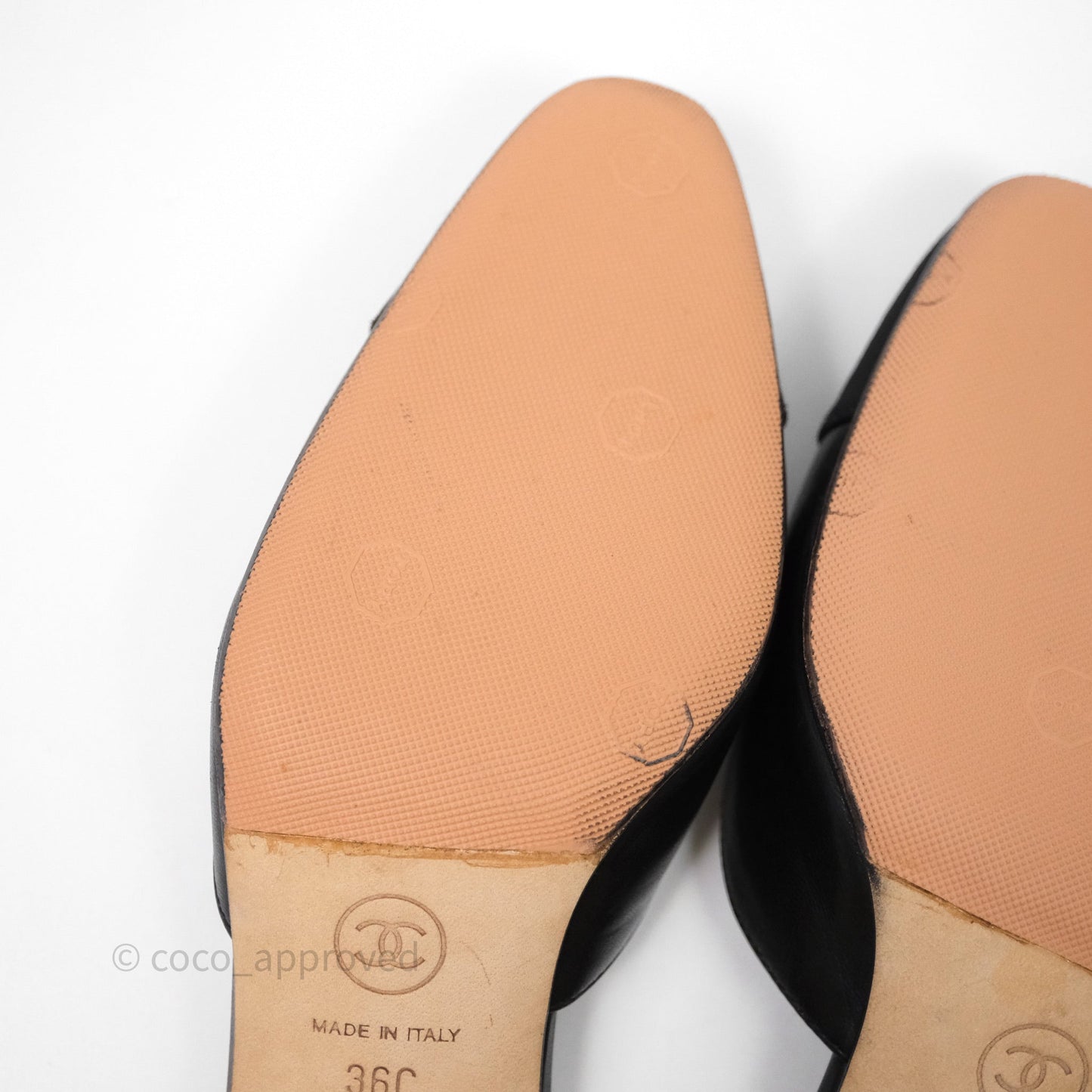 Chanel Slingbacks Black/ Beige Size 36