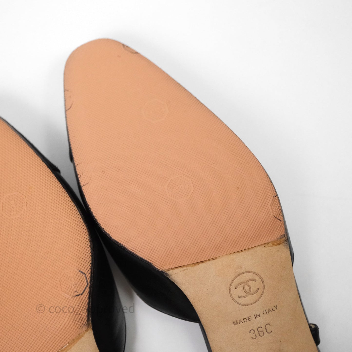 Chanel Slingbacks Black/ Beige Size 36
