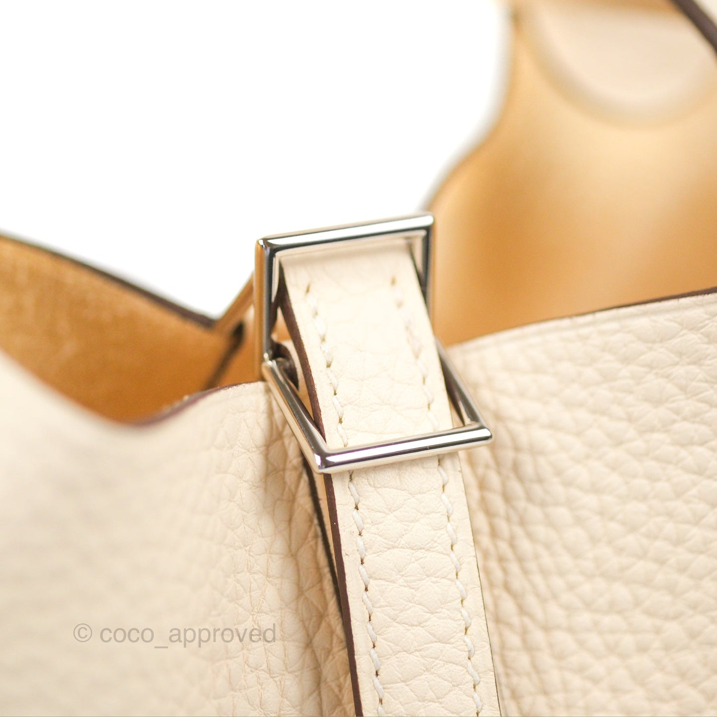 Hermès Picotin 18 Clemence Nata Palladium Hardware