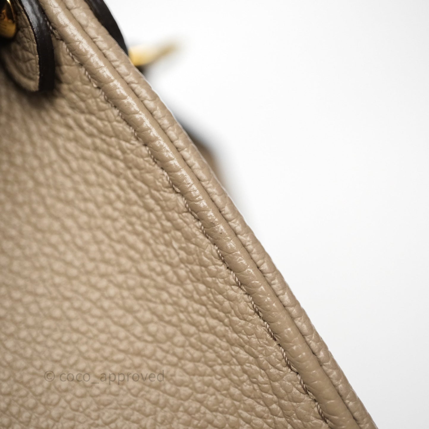 Louis Vuitton OnTheGo BB Dove Gray/Cream Monogram Empreinte Leather