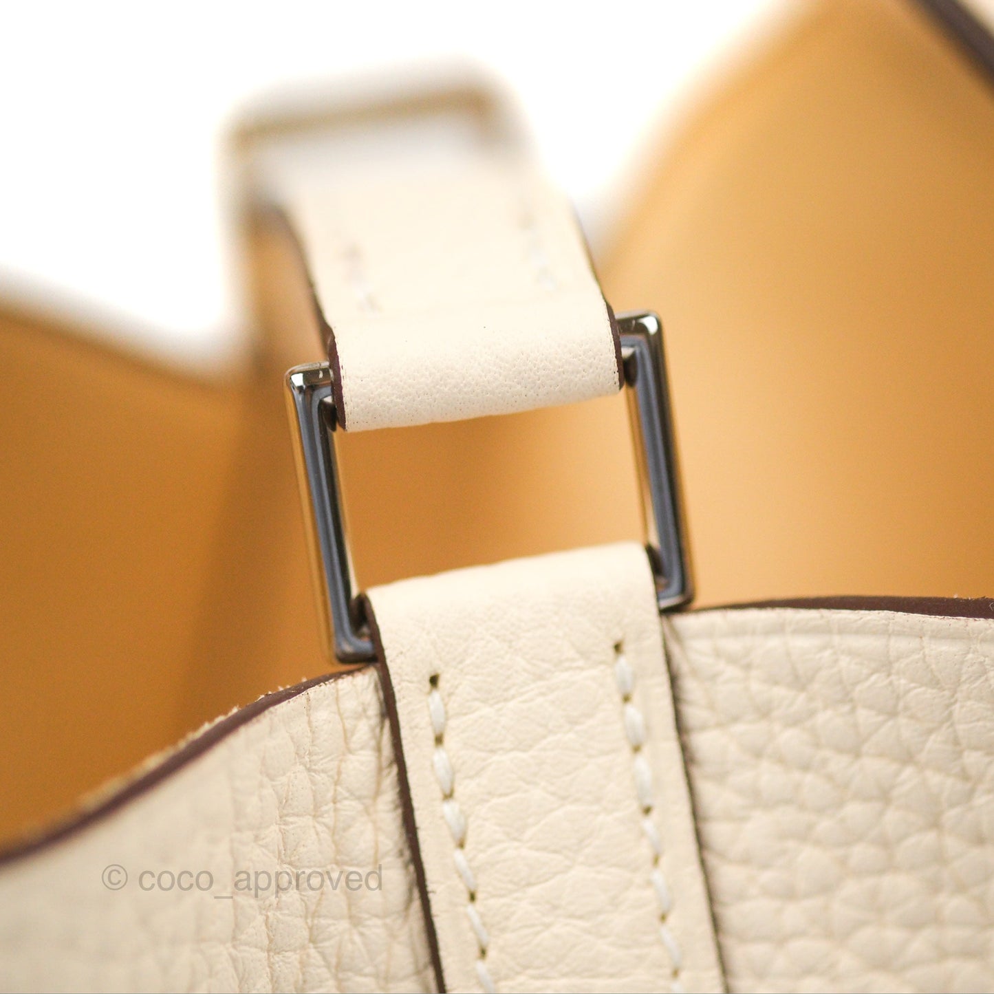 Hermès Picotin 18 Clemence Nata Palladium Hardware