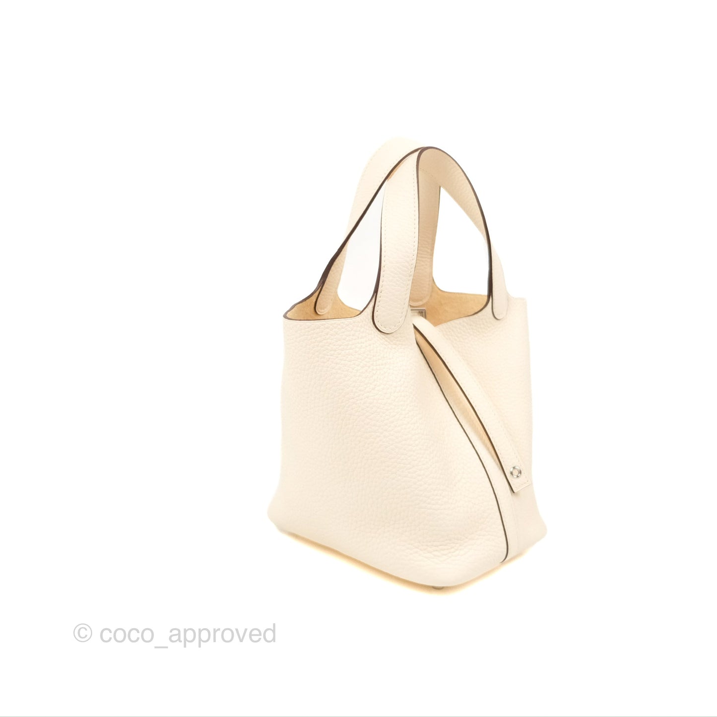 Hermès Picotin 18 Clemence Nata Palladium Hardware