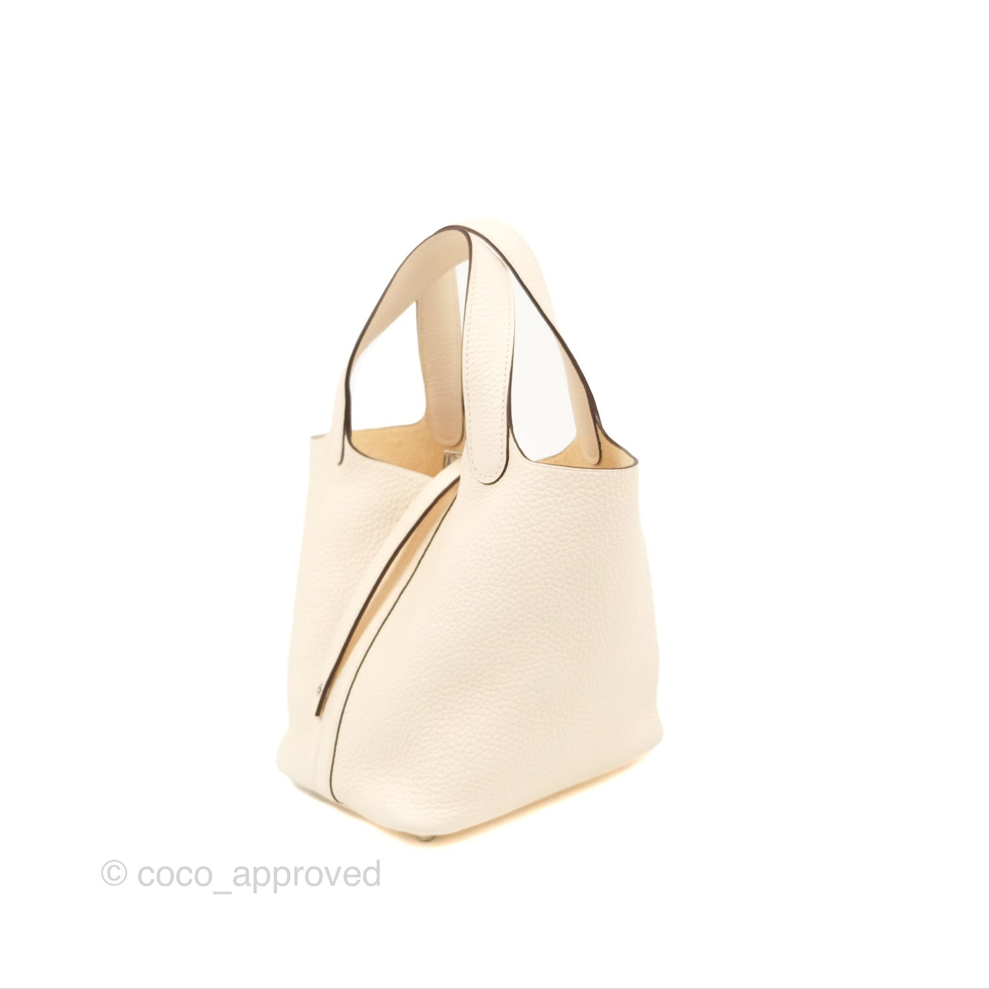 Hermès Picotin 18 Clemence Nata Palladium Hardware