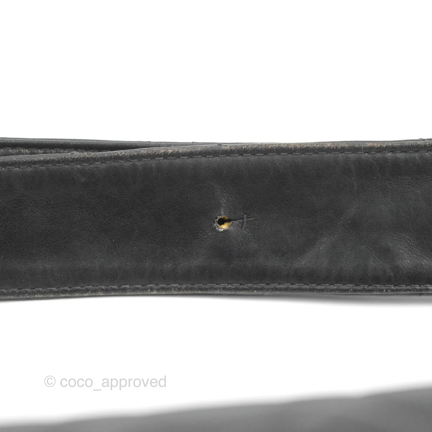 Chanel Vintage CC Quilted Shoulder Bag So Black Lambskin