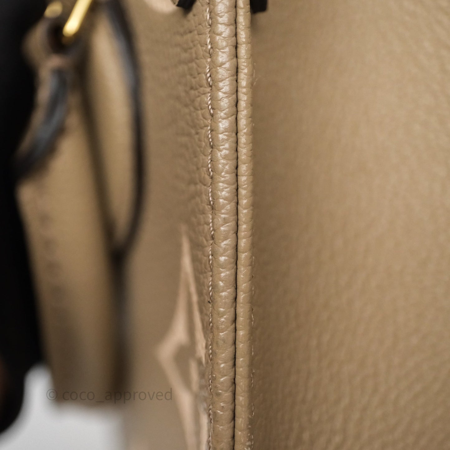 Louis Vuitton OnTheGo BB Dove Gray/Cream Monogram Empreinte Leather