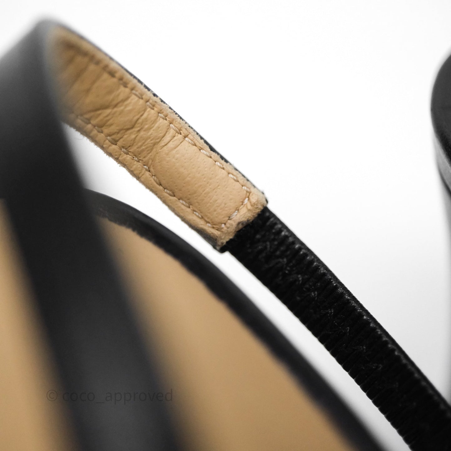 Chanel Slingbacks Black/ Beige Size 36