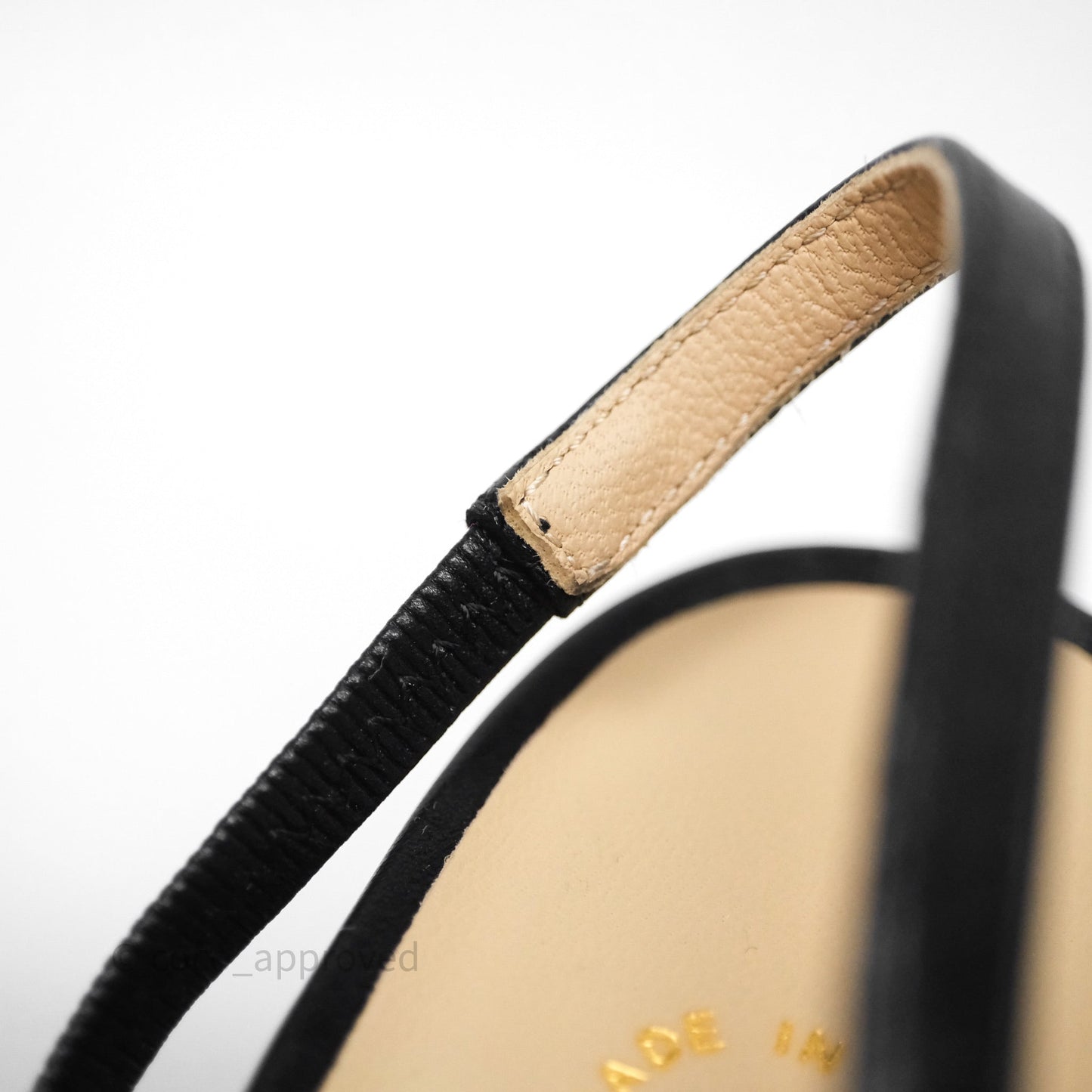 Chanel Slingbacks Black/ Beige Size 36