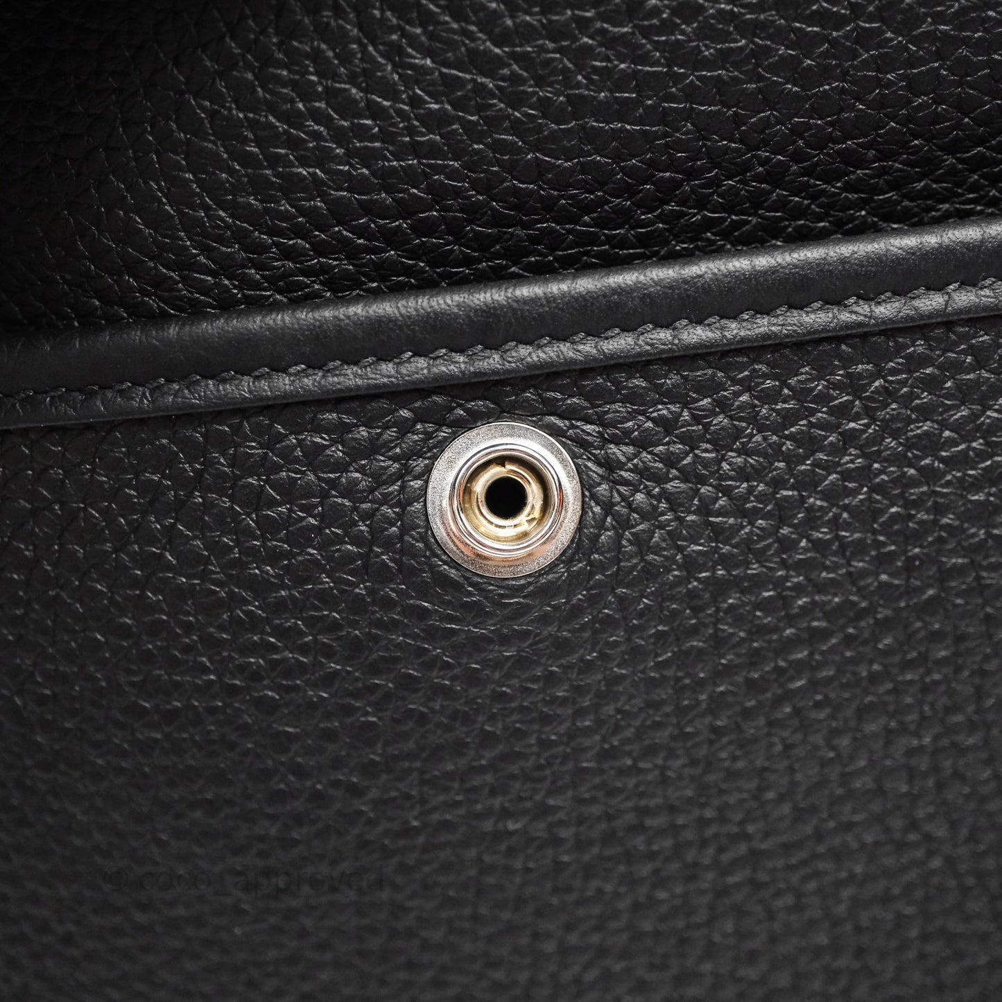 Hermes Evelyne III 29 Noir 89 Black Clemence Palladium Hardware