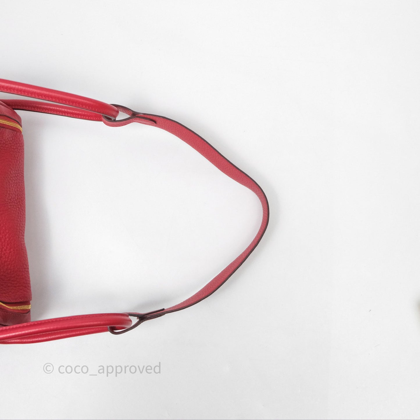 Hermes Lindy 26 Rouge Casaque Q5 Clemence Gold Hardware
