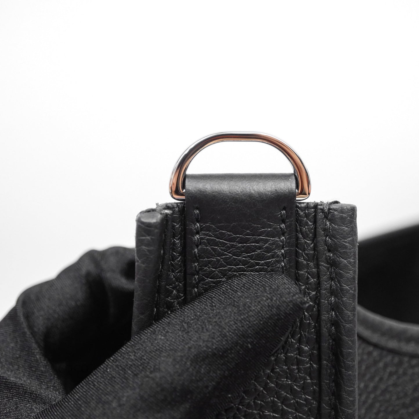 Hermes Evelyne III 29 Noir 89 Black Clemence Palladium Hardware