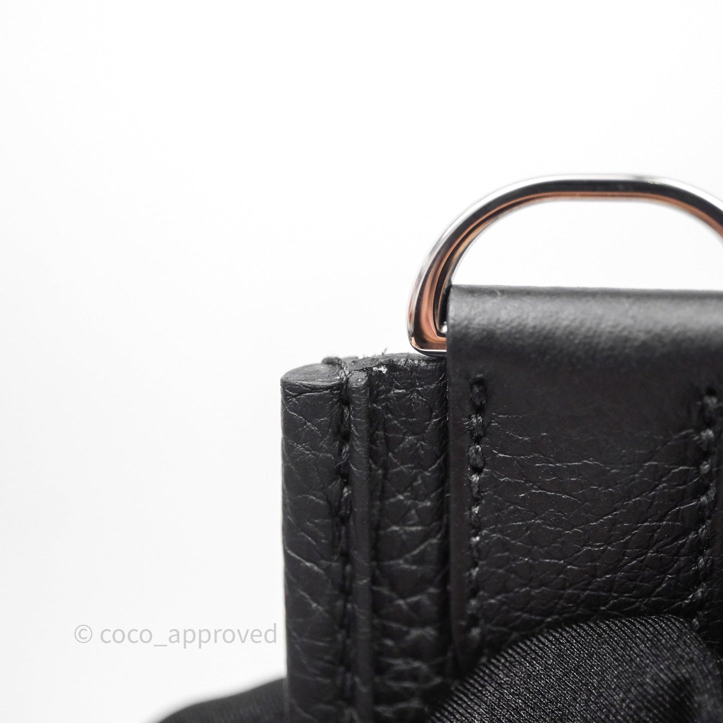 Hermes Evelyne III 29 Noir 89 Black Clemence Palladium Hardware