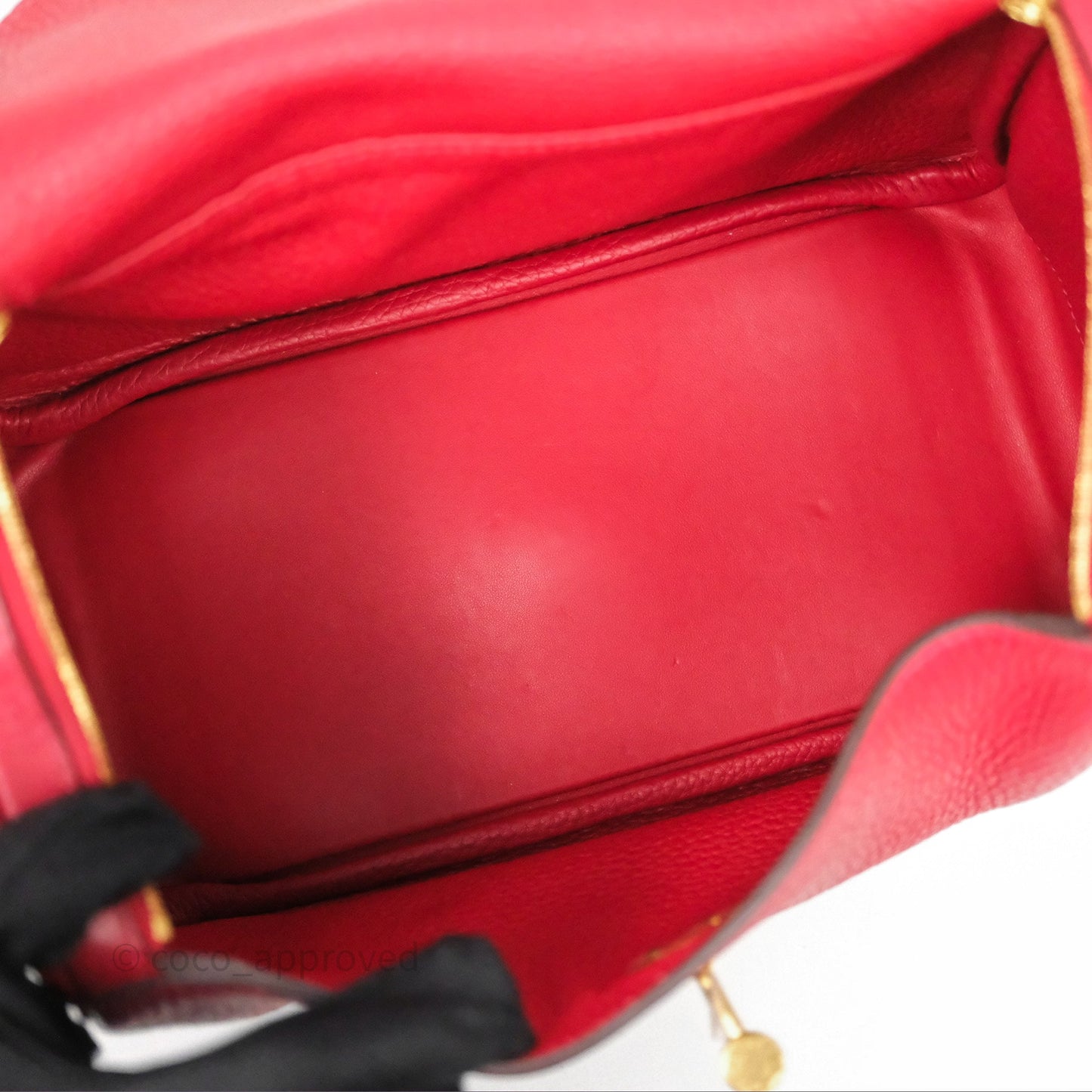 Hermes Lindy 26 Rouge Casaque Q5 Clemence Gold Hardware