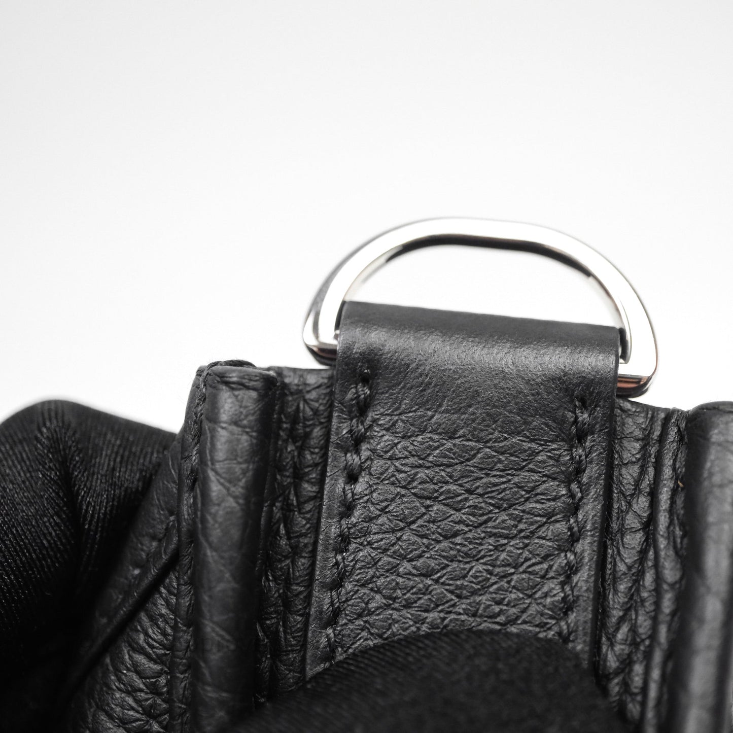 Hermes Evelyne III 29 Noir 89 Black Clemence Palladium Hardware