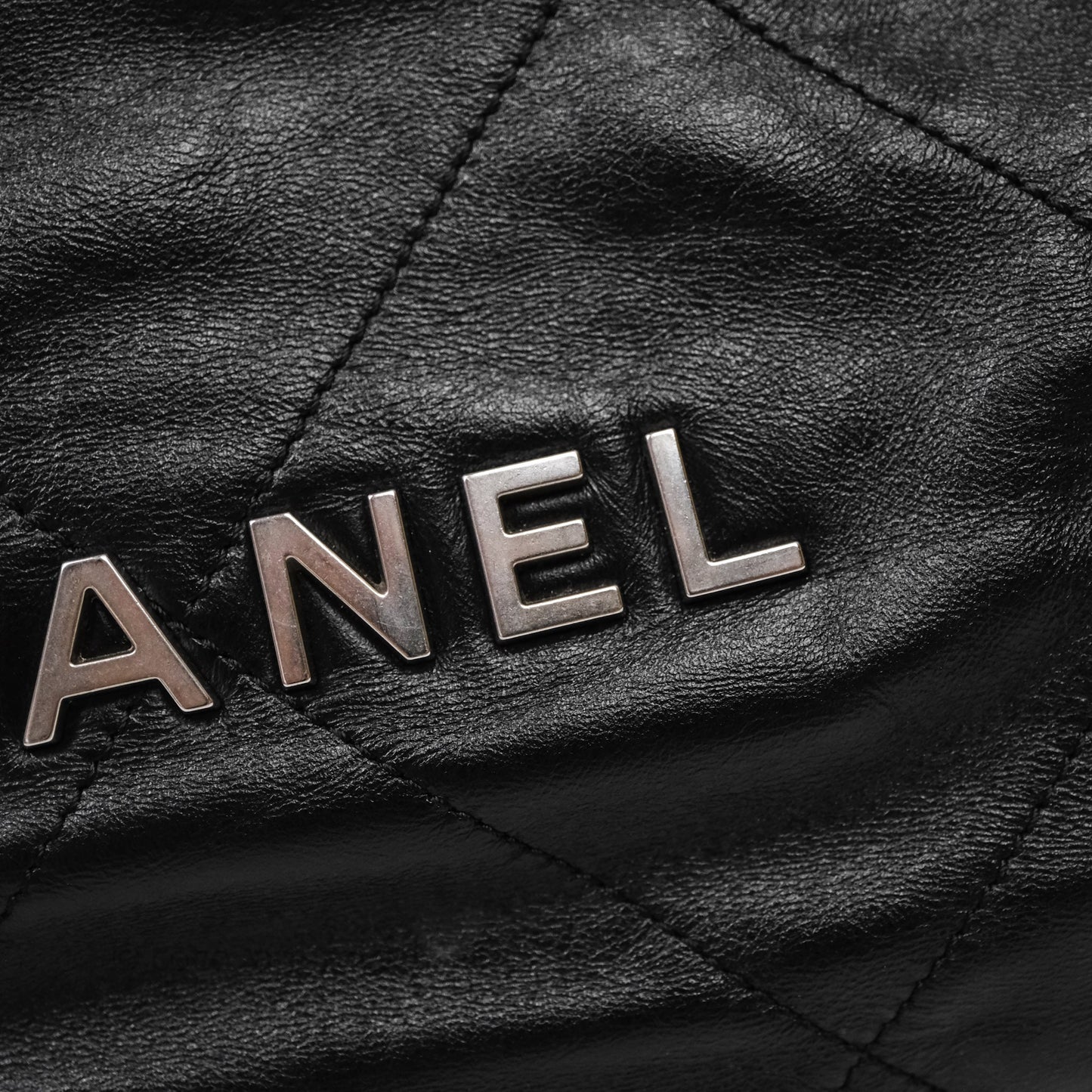 Chanel 22 Medium Calfskin Quilted Backpack Black