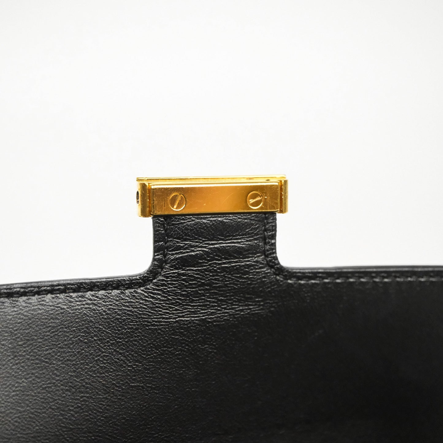 Hermès Constance Long To Go Wallet Black Noir 89 Epsom Gold Hardware