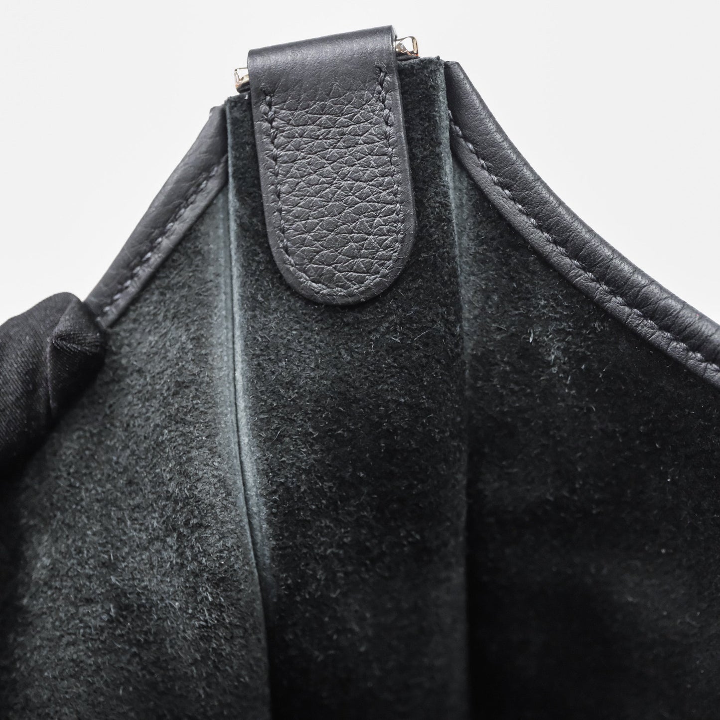 Hermes Evelyne III 29 Noir 89 Black Clemence Palladium Hardware
