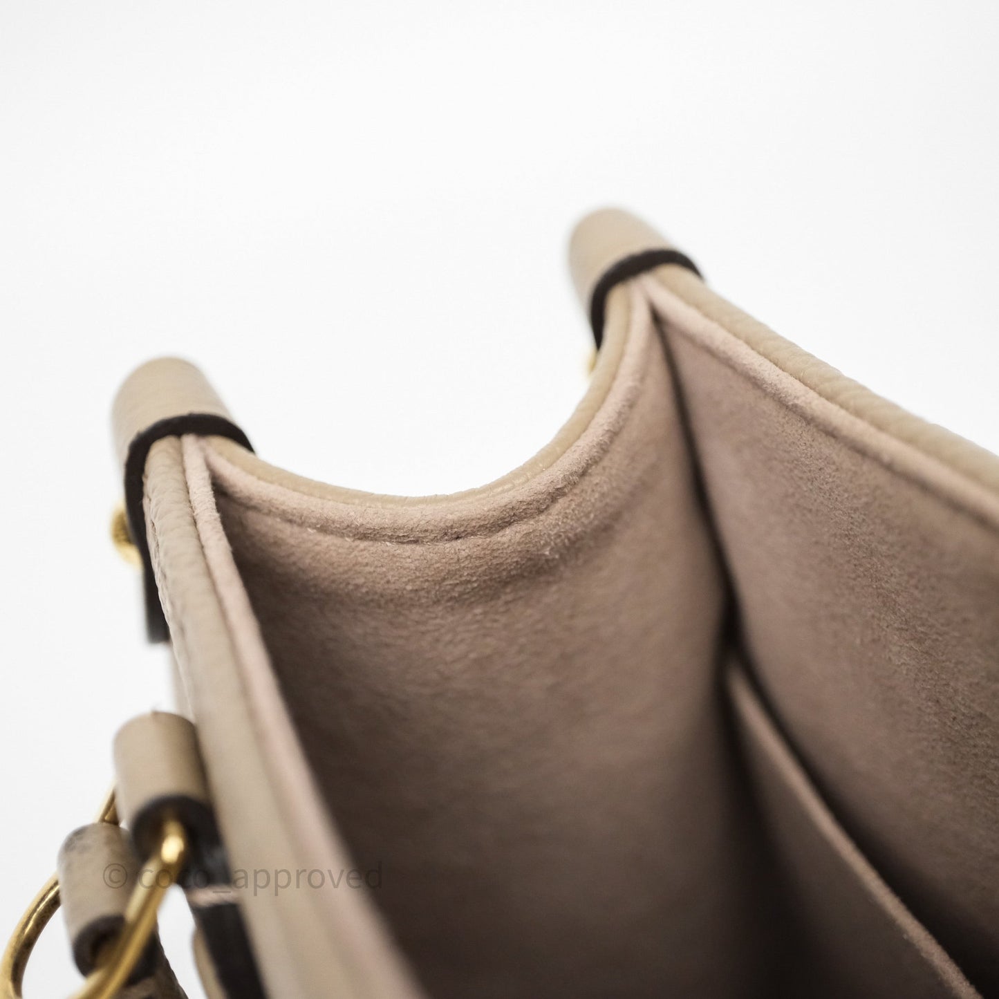 Louis Vuitton OnTheGo BB Dove Gray/Cream Monogram Empreinte Leather
