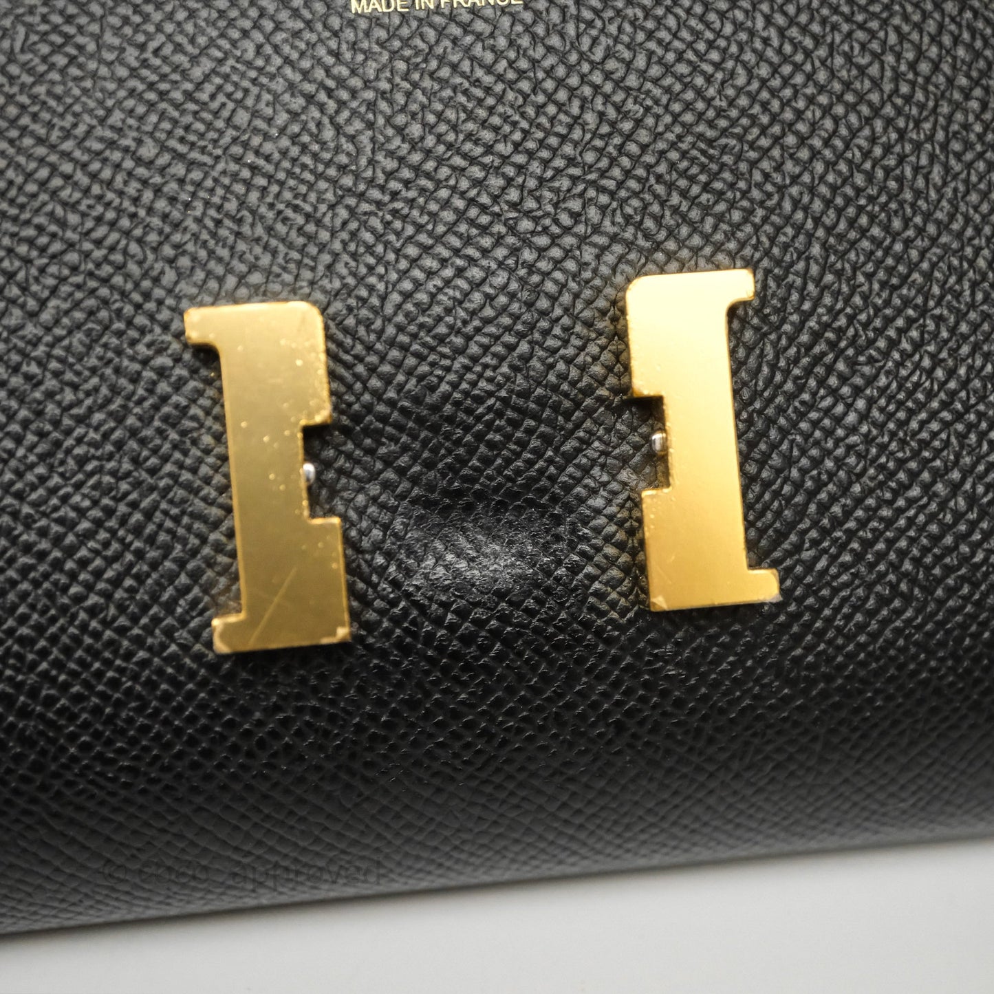 Hermès Constance Long To Go Wallet Black Noir 89 Epsom Gold Hardware
