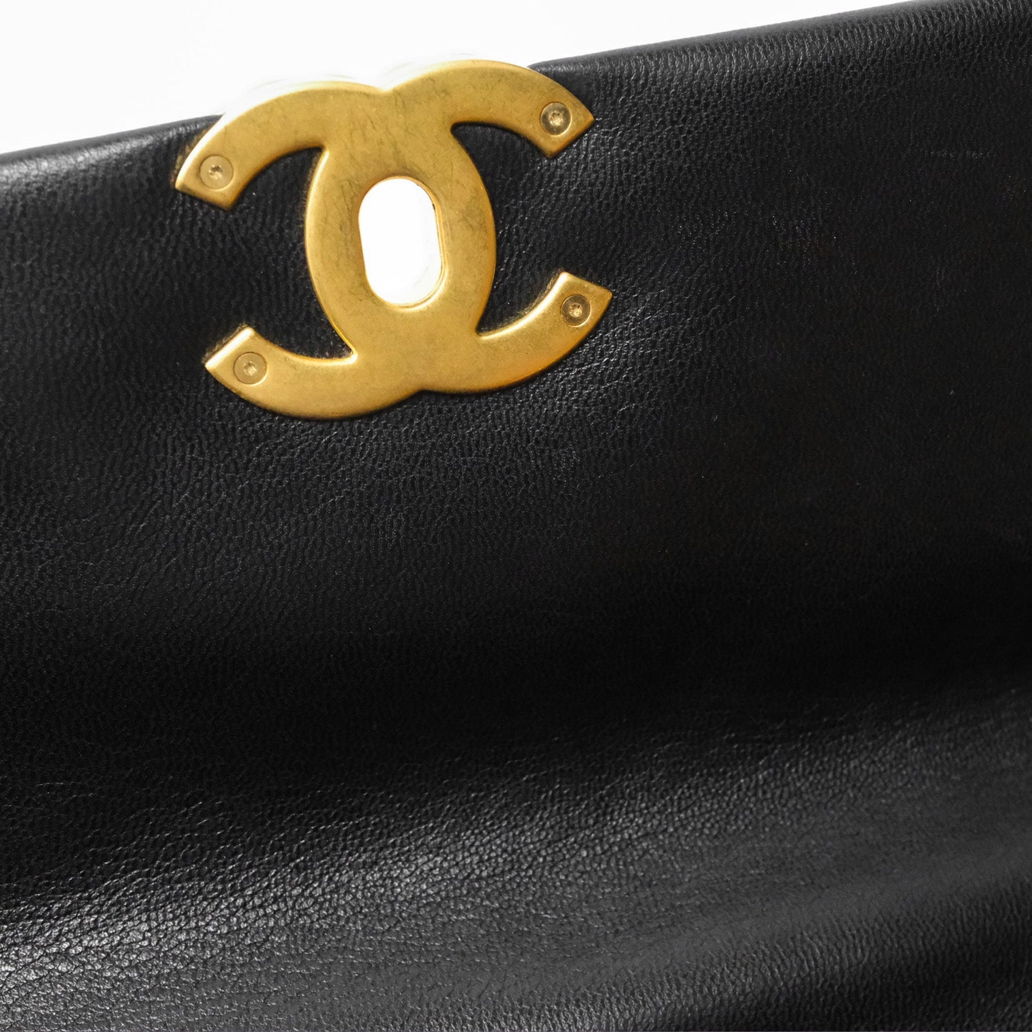 Chanel 19 Small Black Goatskin Mixed Hardware