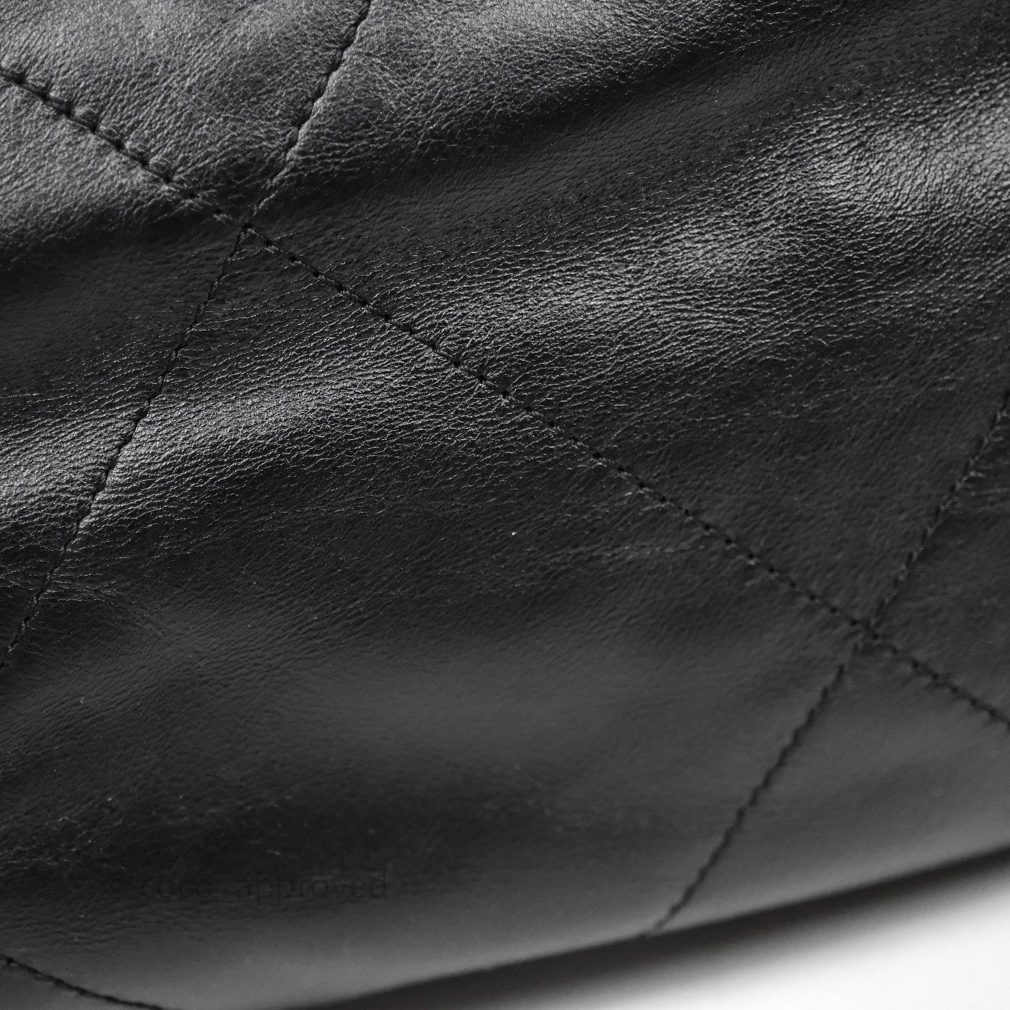 Chanel 22 Medium Calfskin Quilted Backpack Black