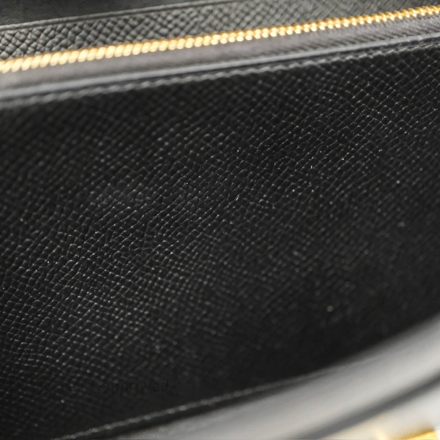 Hermès Constance Long To Go Wallet Black Noir 89 Epsom Gold Hardware