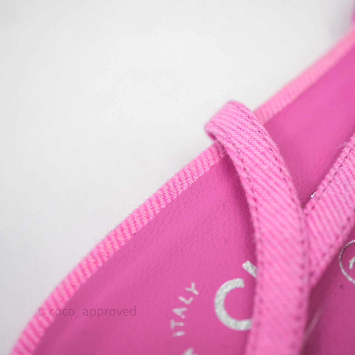 Chanel Classic Slingback Flats Pink Size 38.5