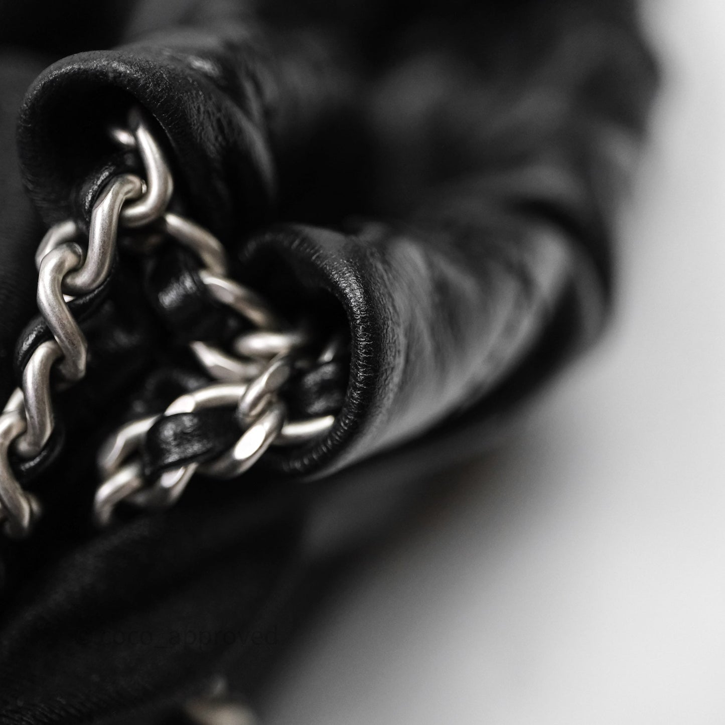 Chanel 22 Medium Calfskin Quilted Backpack Black