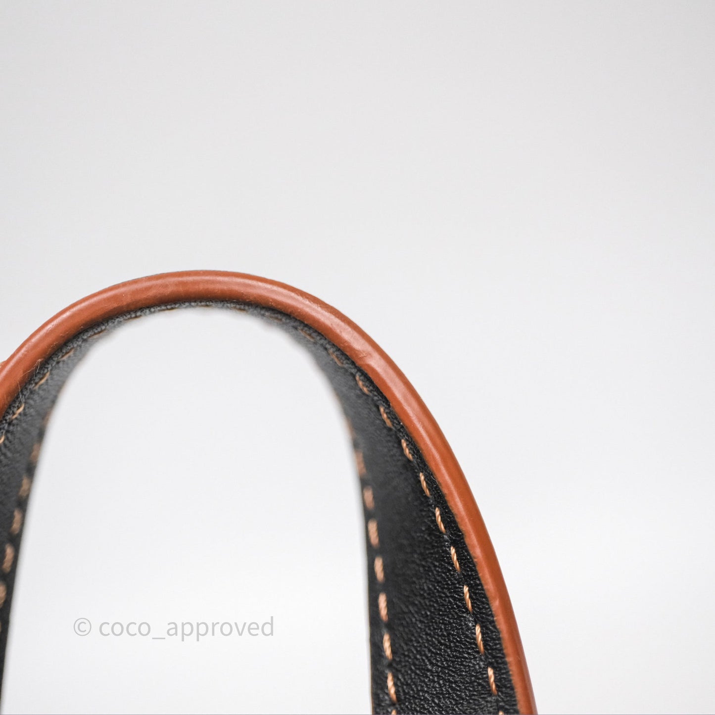 Loewe Mini Hammock Drawstring Beige/ Black Calfskin
