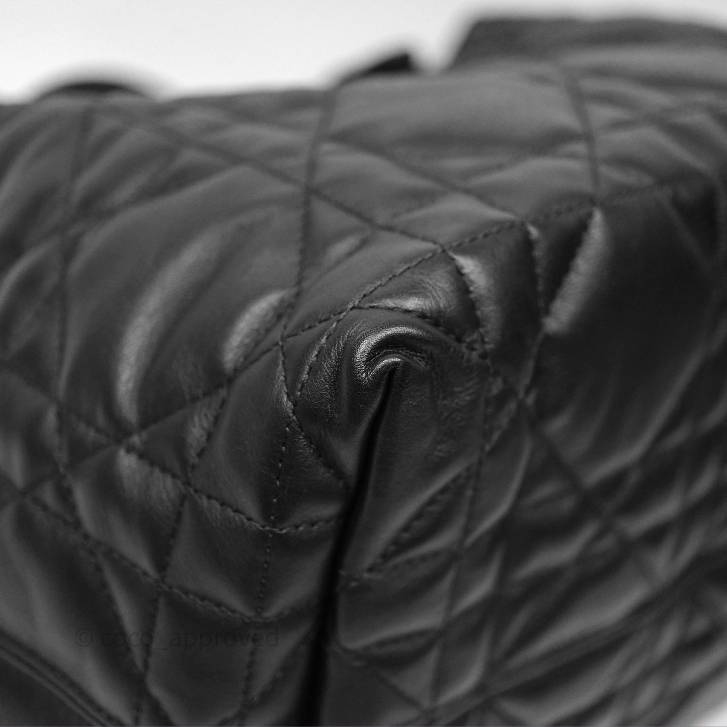 Christian Dior Medium Dior Toujours Bag Black Macrocannage Calfskin