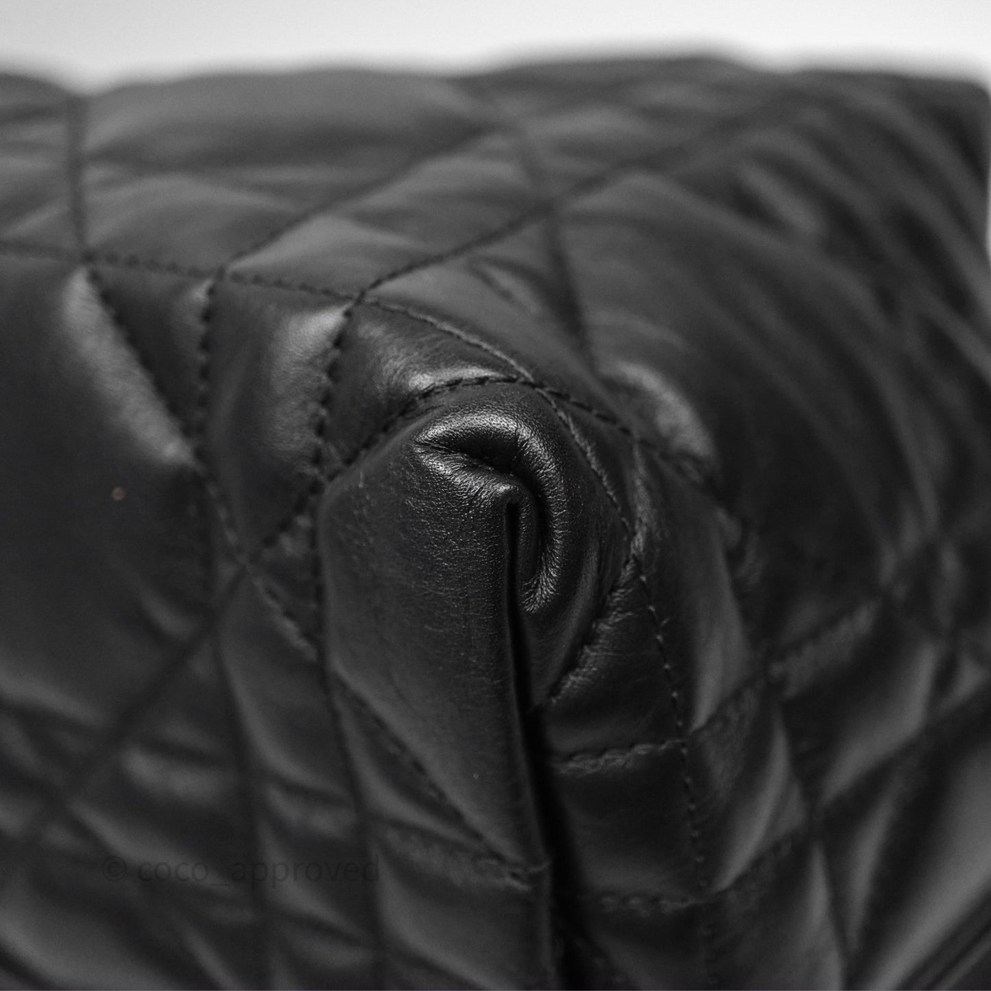 Christian Dior Medium Dior Toujours Bag Black Macrocannage Calfskin