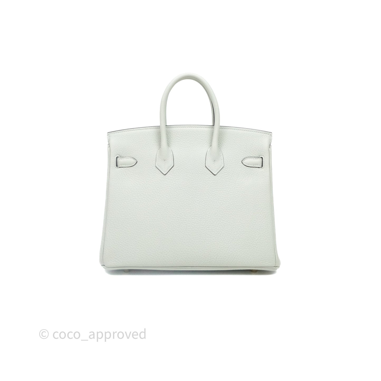 Hermes Birkin 25 Gris Neve 0W Togo Gold Hardware