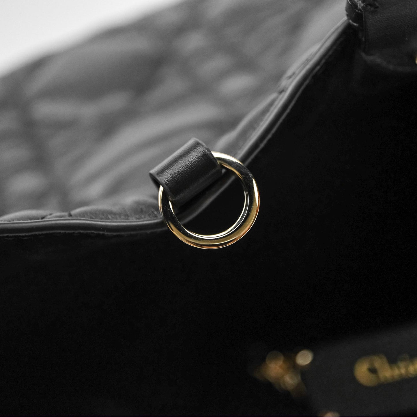 Christian Dior Medium Dior Toujours Bag Black Macrocannage Calfskin