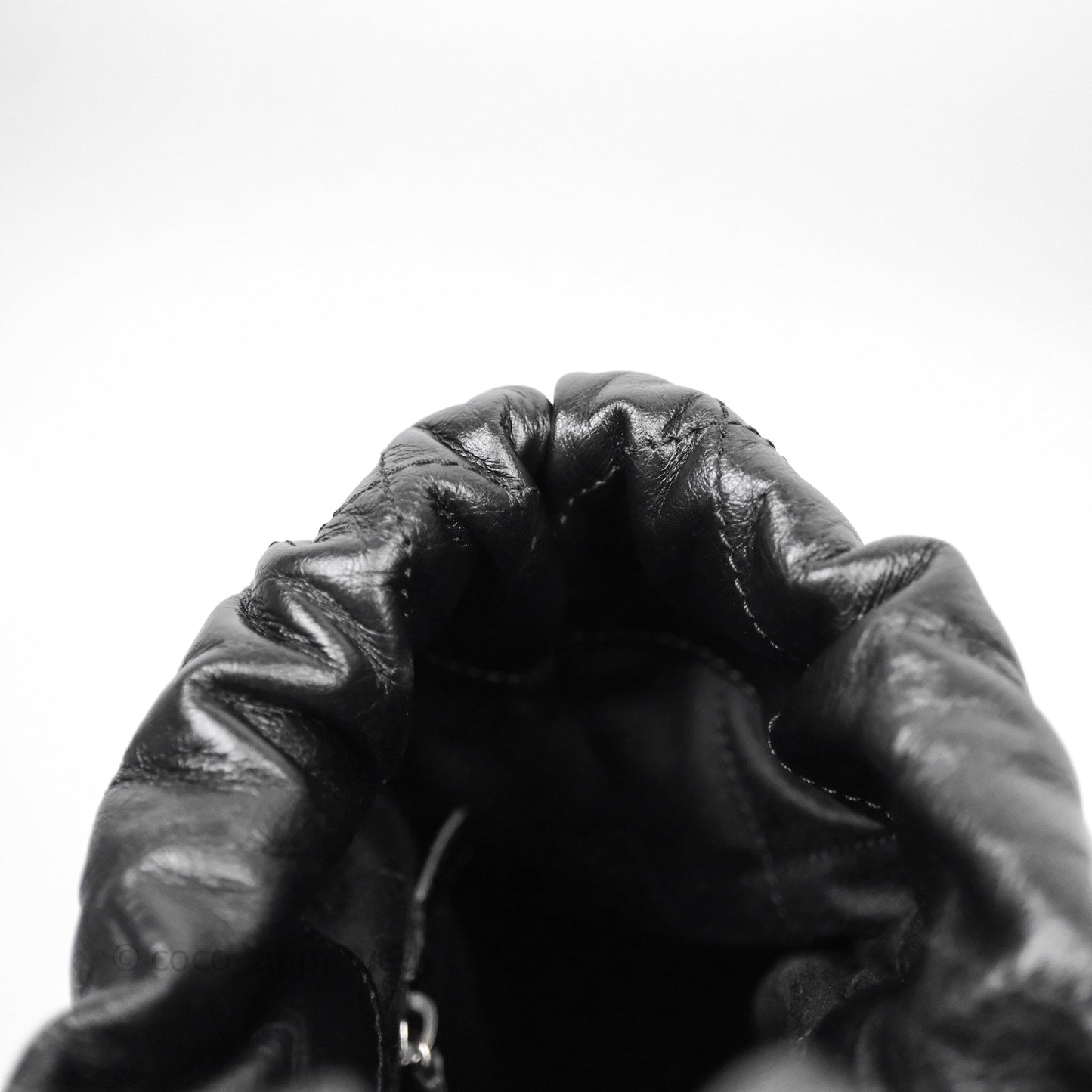 Chanel 22 Medium Calfskin Quilted Backpack Black