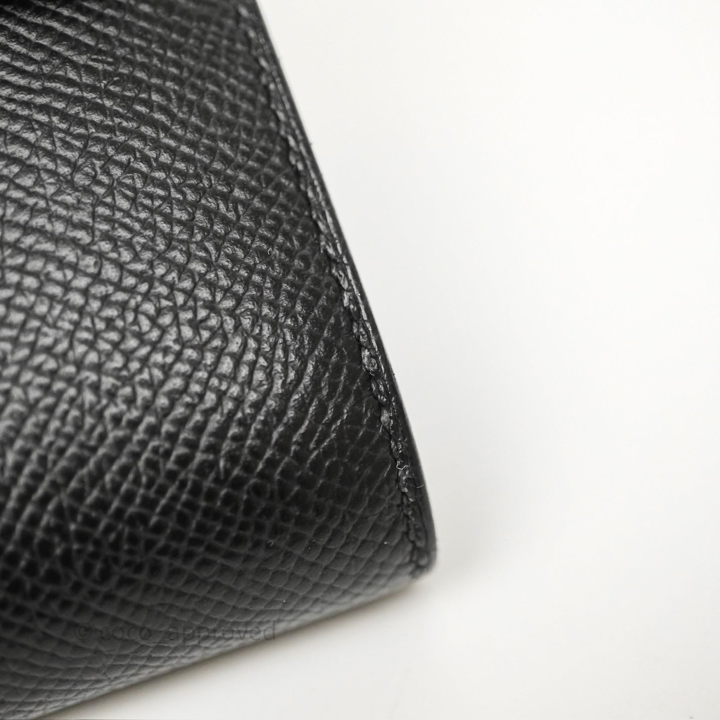 Hermès Constance Long To Go Wallet Black Noir 89 Epsom Gold Hardware