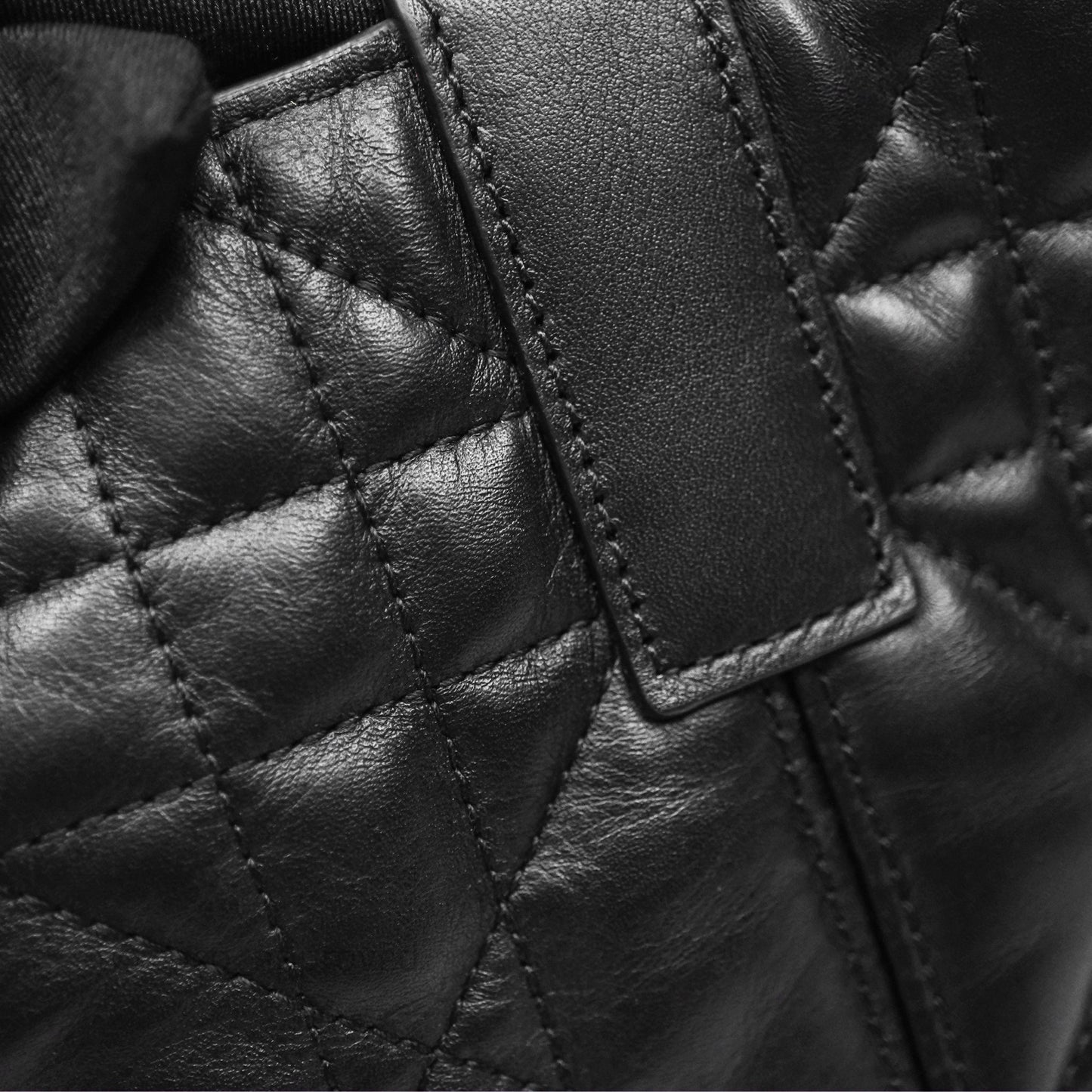 Christian Dior Medium Dior Toujours Bag Black Macrocannage Calfskin