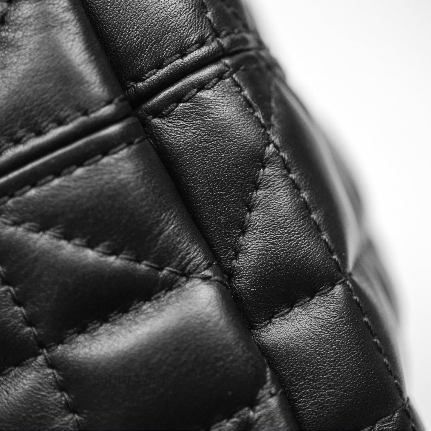 Christian Dior Medium Dior Toujours Bag Black Macrocannage Calfskin