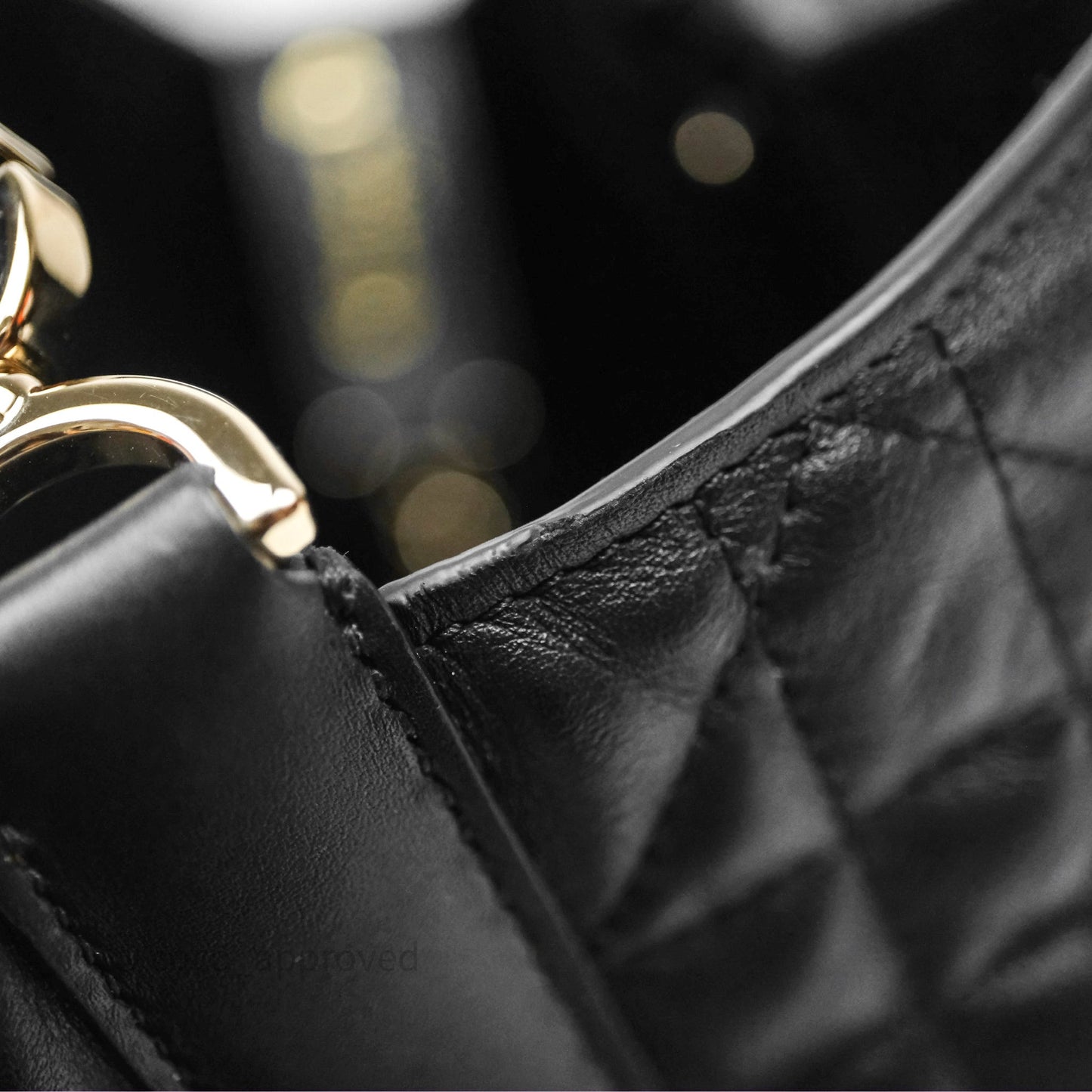 Christian Dior Medium Dior Toujours Bag Black Macrocannage Calfskin