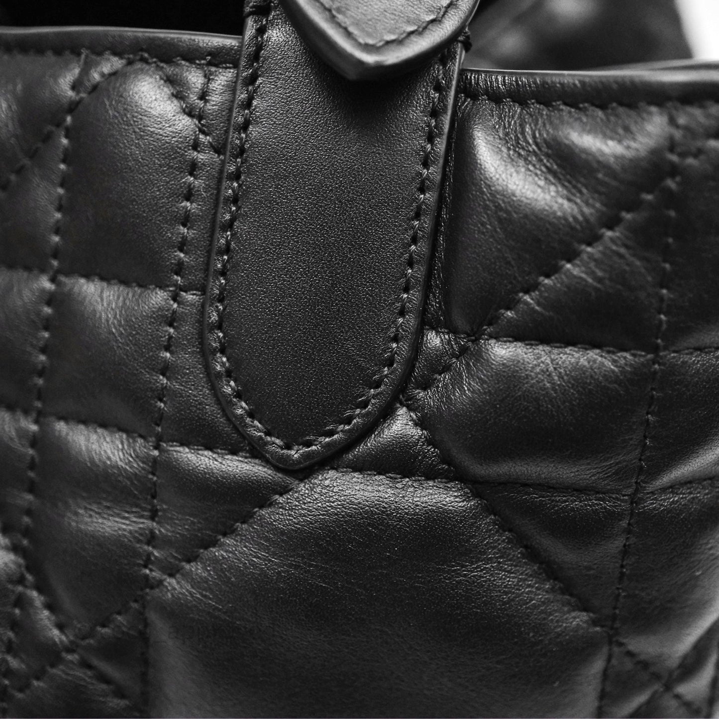Christian Dior Medium Dior Toujours Bag Black Macrocannage Calfskin