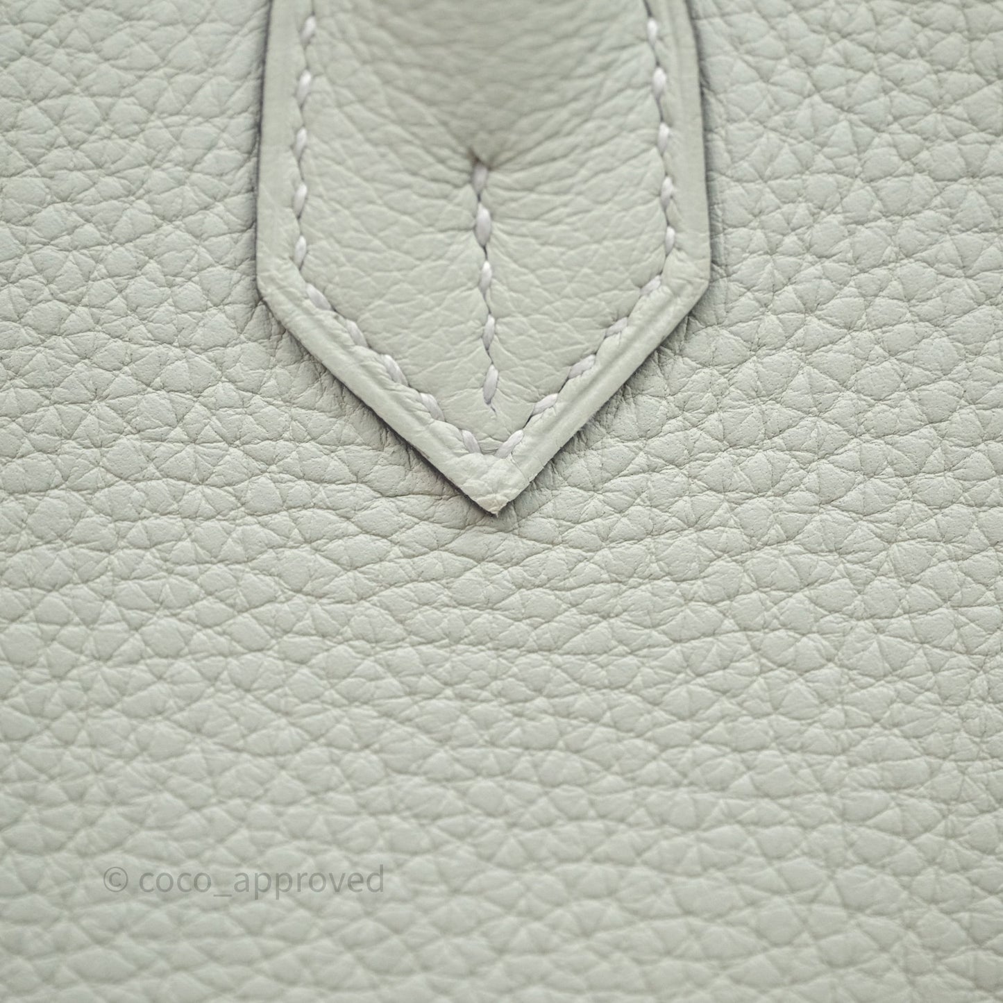 Hermes Birkin 25 Gris Neve 0W Togo Gold Hardware